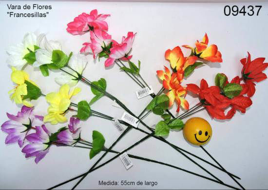 Imagen de VARA DE FLORES "FRANCESILLAS" EN PUNTA 55CM 4.25